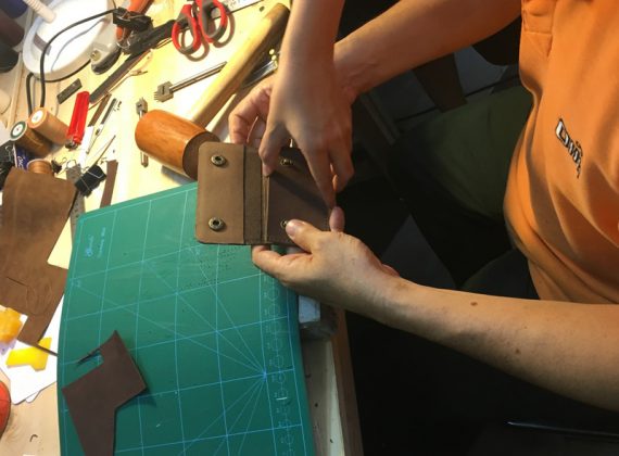 Cách làm túi xách da thật handmade