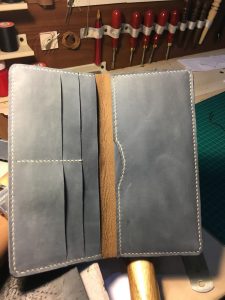 Hướng dẫn làm ví da nữ handmade